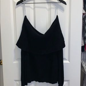 Off the shoulder sweater